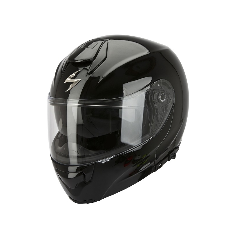 Motorradhelm Scorpion EXO-3000 schwarz glänzend