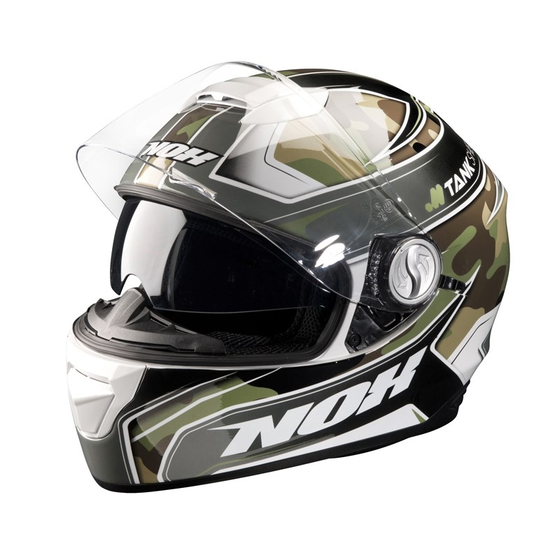 Integral Motorradhelm NOX N301 Tank Grün Ausverkauf