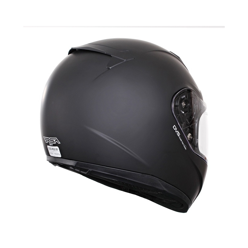 Motorradhelm RSA SR-01 schwarz matt Ausverkauf