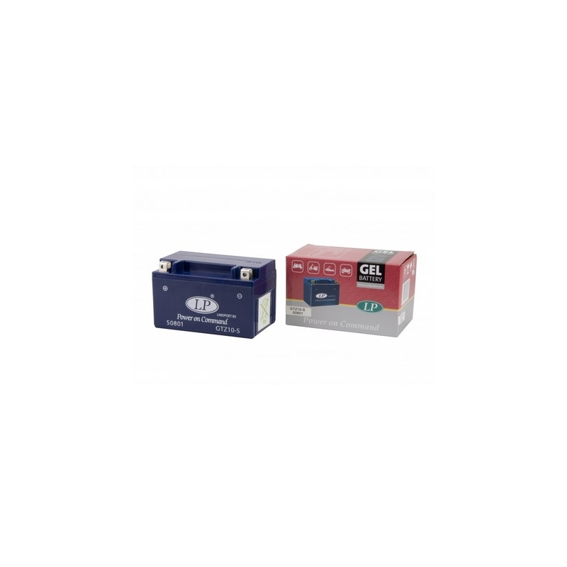 Wartungsfreie Gel-Batterie Landport GTZ10S, 12V 8,6Ah