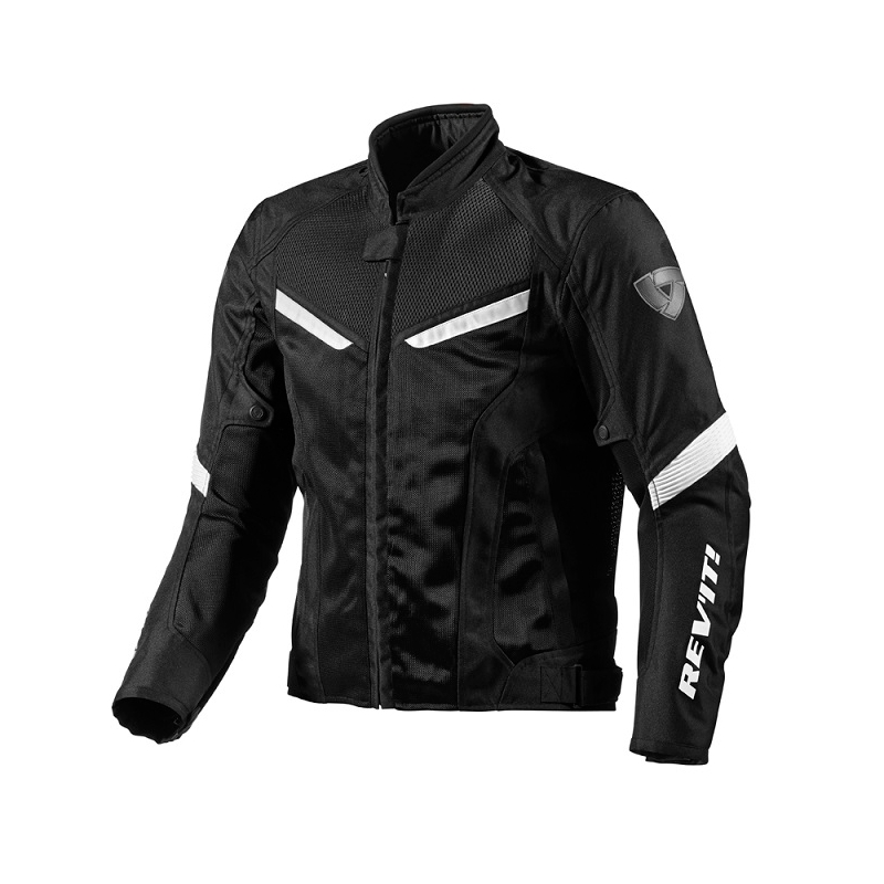 Revit GT-R Air Schwarz und Weiß Sommer Motorrad Jacke Ausverkauf
