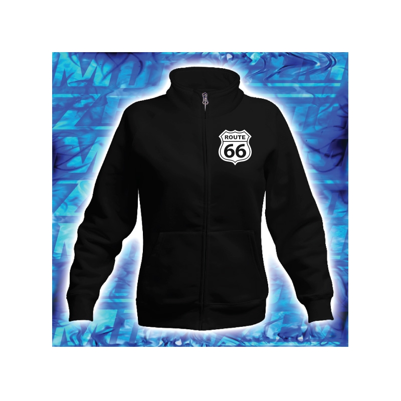 Damen Sweatshirt mit Route 66 Motiv Ausverkauf