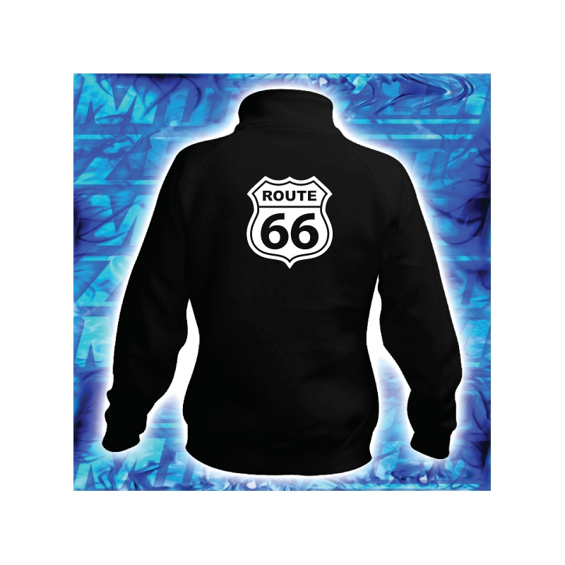 Damen Sweatshirt mit Route 66 Motiv Ausverkauf