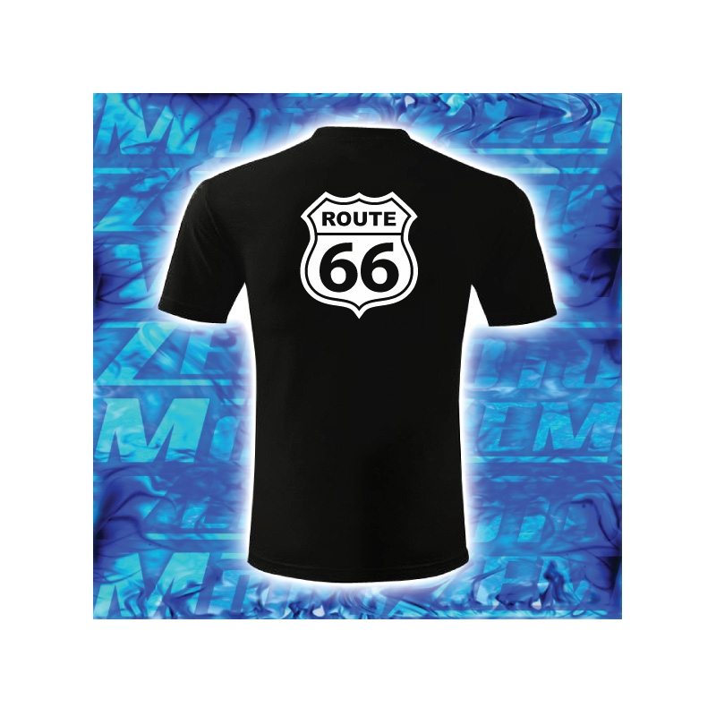 T-shirt mit Route 66 Motiv