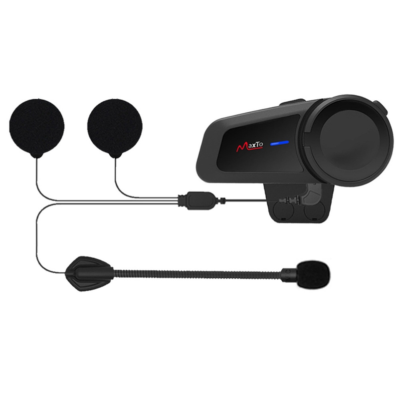 2er-Set Bluetooth-Gegensprechanlage MaxTo M2