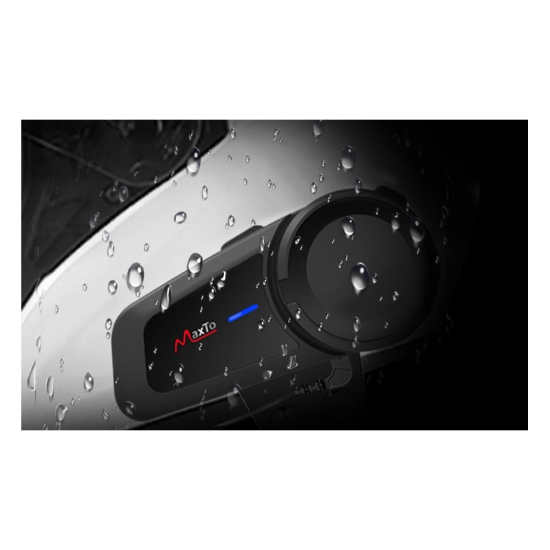 2er-Set Bluetooth-Gegensprechanlage MaxTo M2