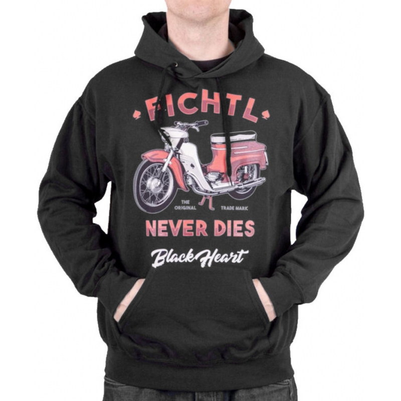 Herren Sweatshirt Black Heart Fichtl Ausverkauf