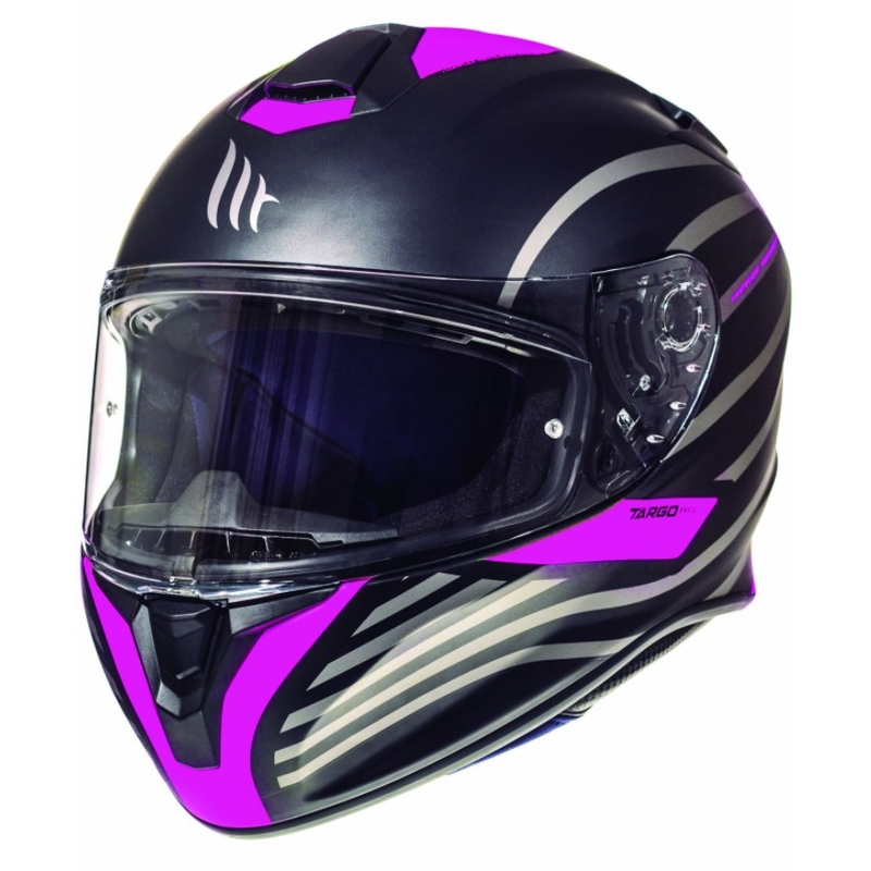 MT Targo Doppler fluo pink matt Integral-Motorradhelm - Klasse II