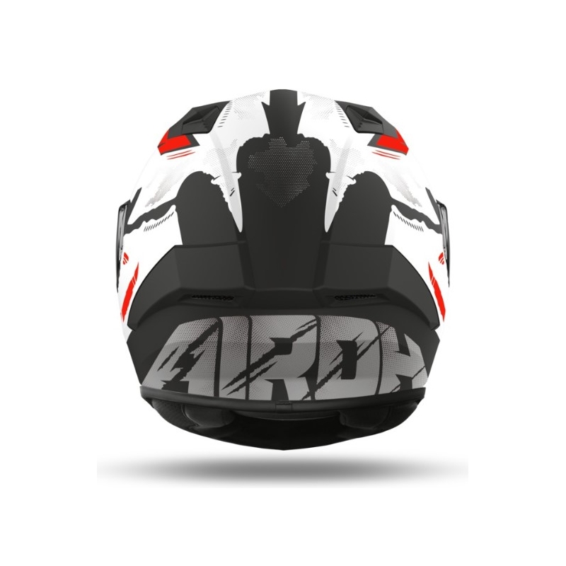 Integralhelm Airoh Valor Nexy weiß-schwarz-fluo orange Ausverkauf