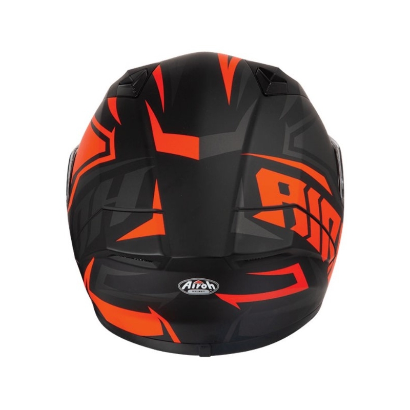 Integralhelm Airoh Valor Impact schwarz-orange