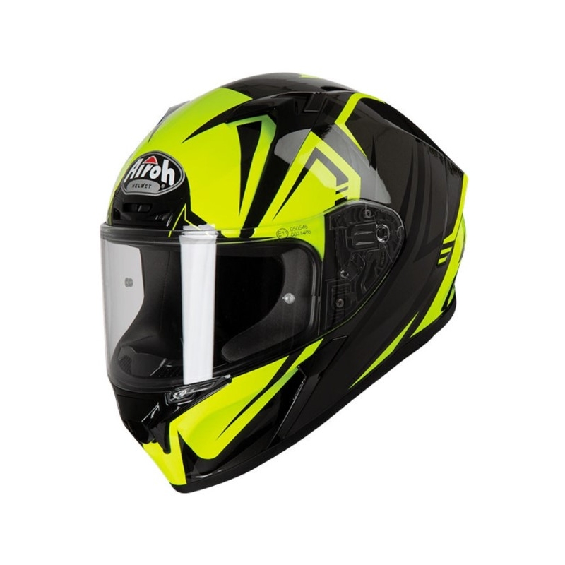 Integralhelm Airoh Valor Raptor schwarz-gelb