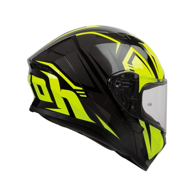 Integralhelm Airoh Valor Raptor schwarz-gelb