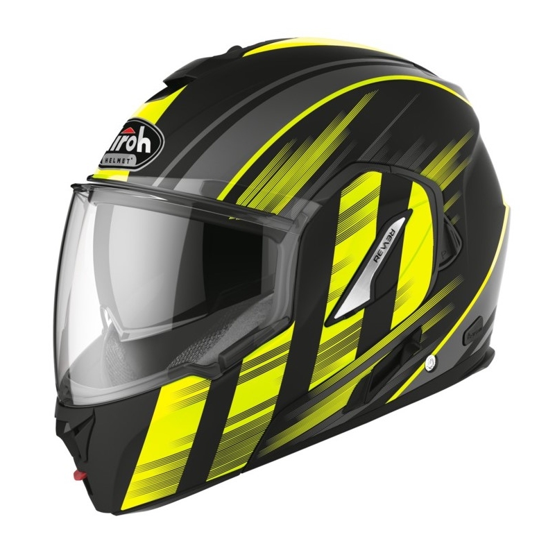 Klapphelm Airoh REV19 Ikon schwarz-fluo gelb