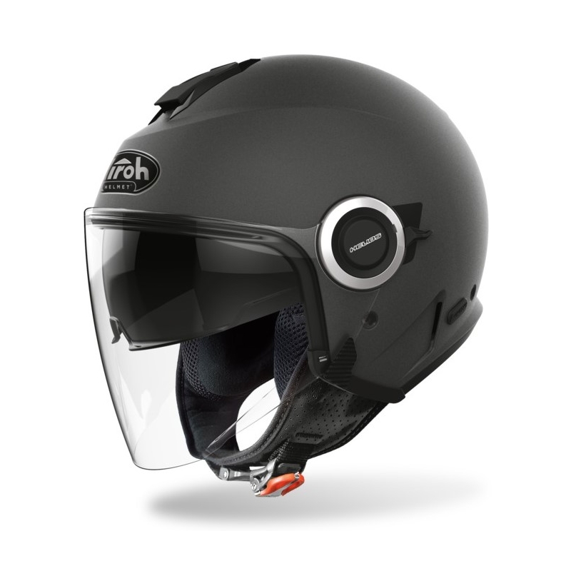 Open Helm Airoh Helios Farbe anthrazit matt 2021