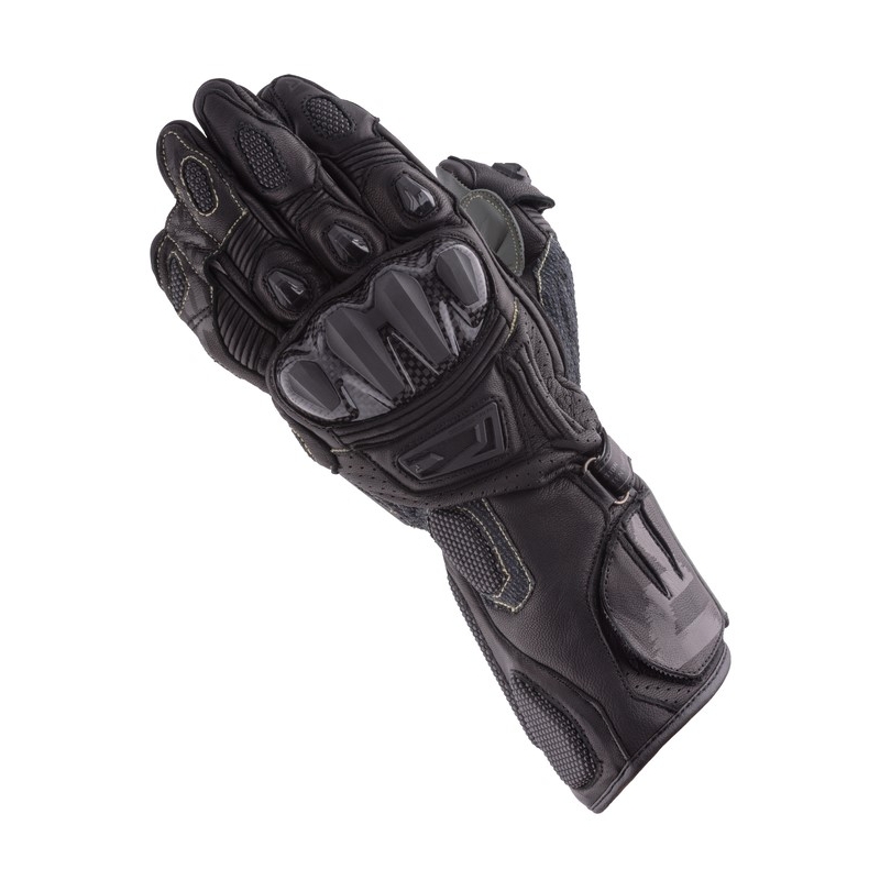Motorradhandschuhe Rebelhorn Rebel schwarz Ausverkauf