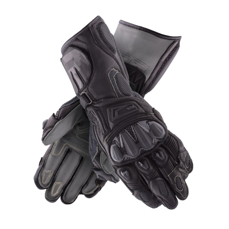 Motorradhandschuhe Rebelhorn Rebel schwarz Ausverkauf