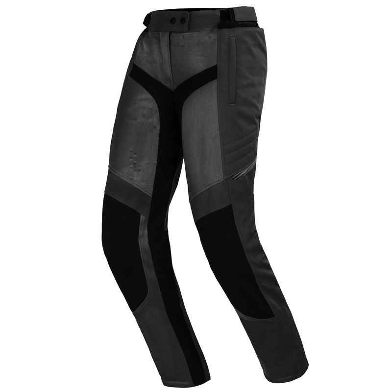 Shima Jet Black Motorradhosen für Frauen