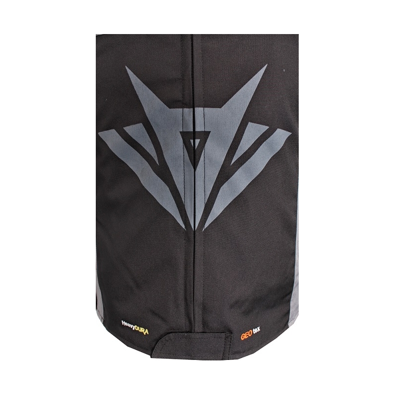 RSA Gear schwarz und grau Motorradjacke Ausverkauf