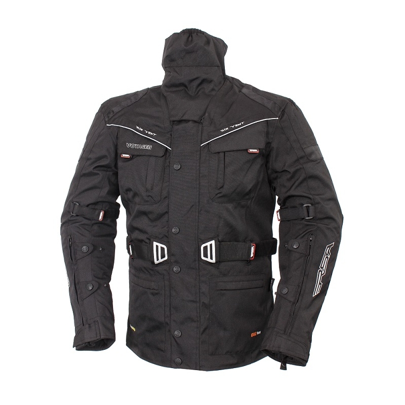 Motorradjacke RSA Voyager schwarz Ausverkauf