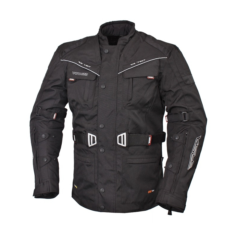 Motorradjacke RSA Voyager schwarz Ausverkauf