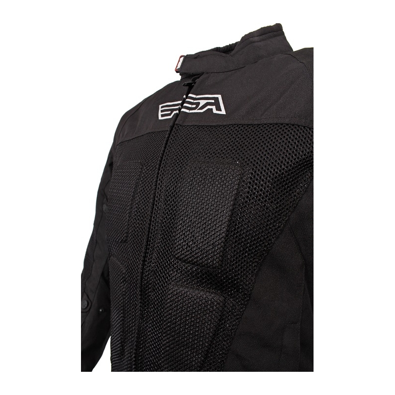 Motorradjacke RSA Guff schwarz Ausverkauf
