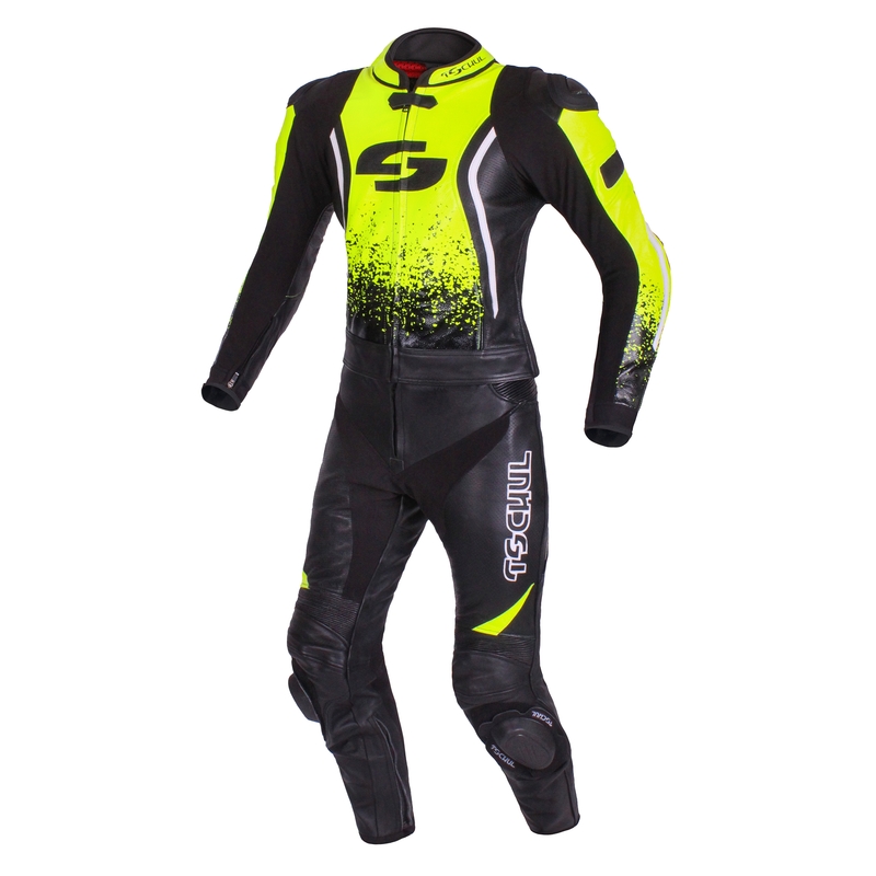 Herren Tschul 585 schwarz-fluo-gelb Jumpsuit Ausverkauf