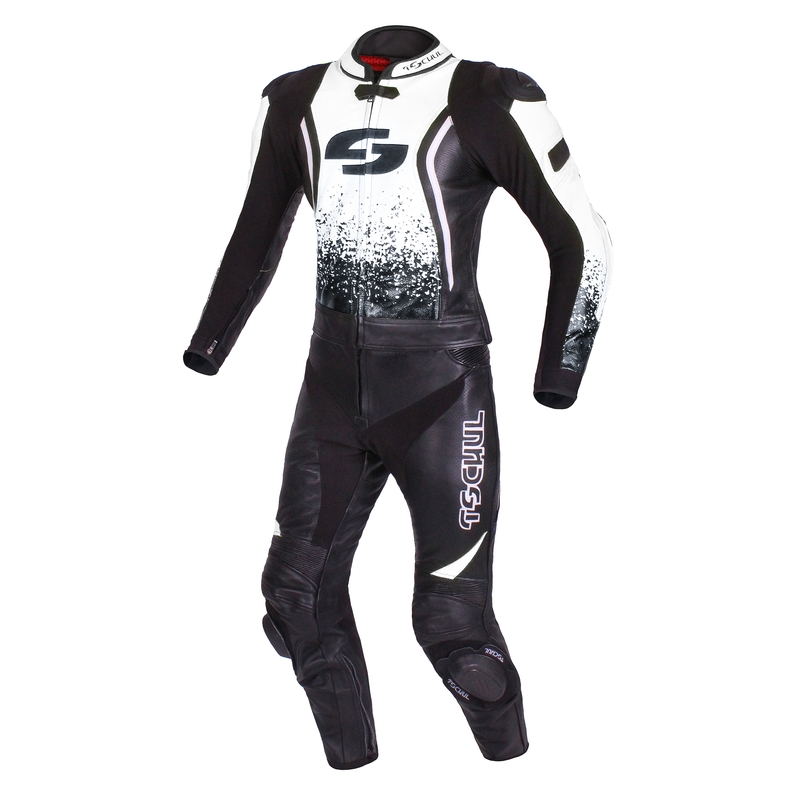 Herren Tschul 585 schwarz-weiße Hose Ausverkauf