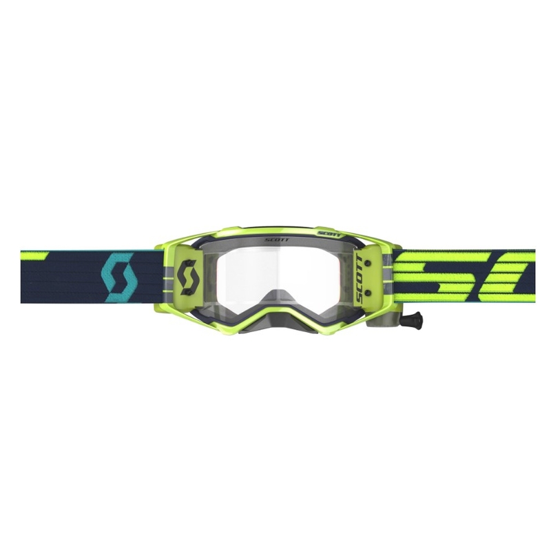 Motocross-Schutzbrille SCOTT Prospect WFS gelb-blau
