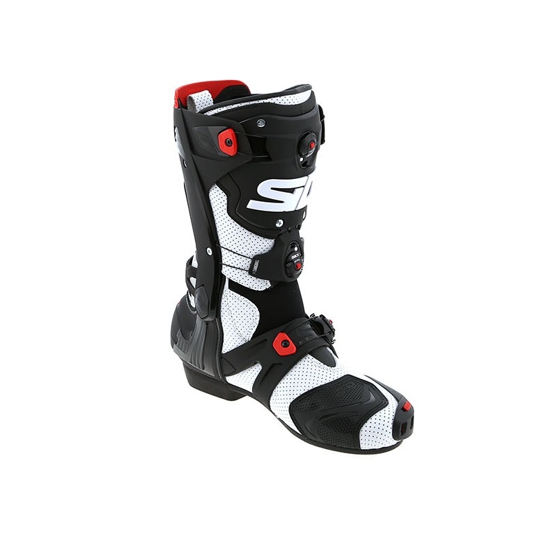 Motorradstiefel SIDI REX Air weiß-schwarz Ausverkauf