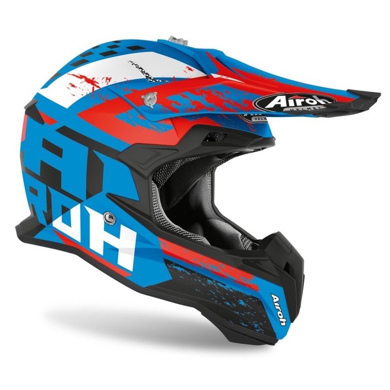 Motocross Helm Airoh Terminator Hanger türkis matt