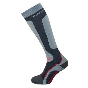 Nanosilver®-Socken schwarz-grau-rot