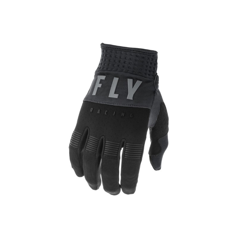 Motocross-Handschuhe FLY Racing F-16 2020 schwarz-grau