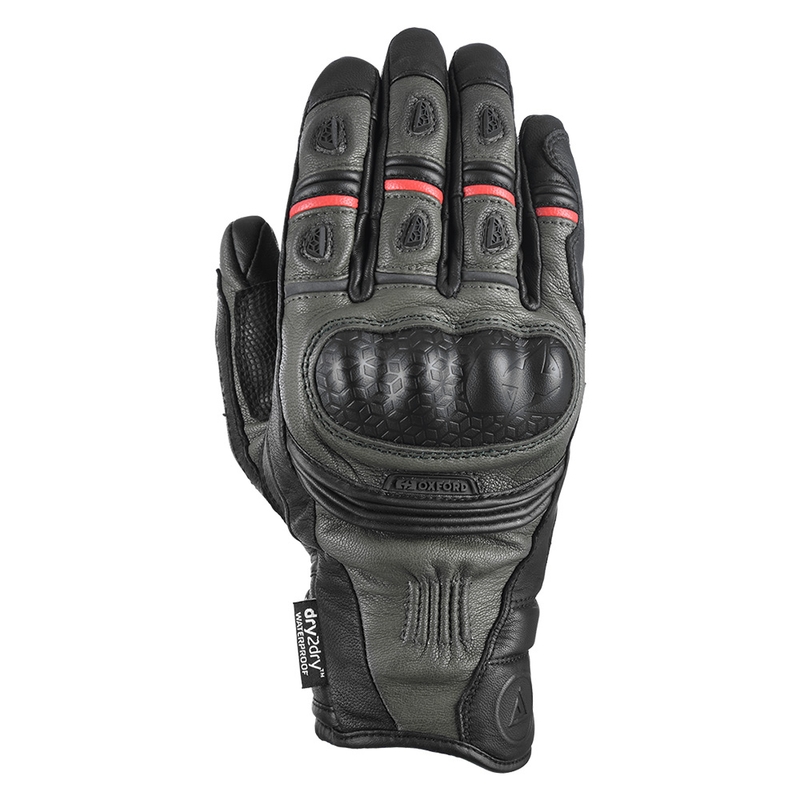 Oxford Advanced Mondial Motorradhandschuhe kurz grün