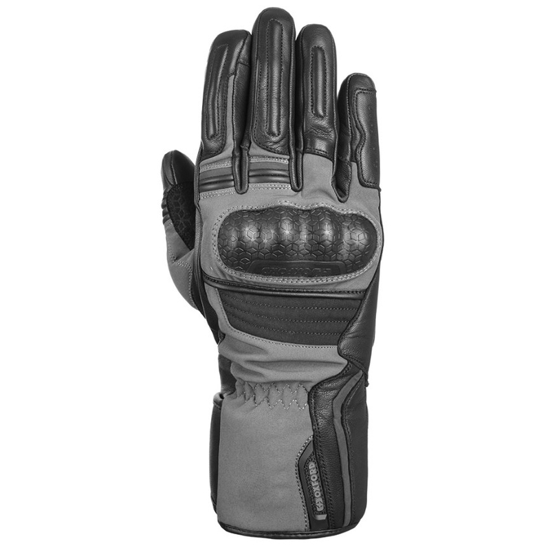 Oxford Hexham Motorradhandschuhe grau-schwarz Ausverkauf