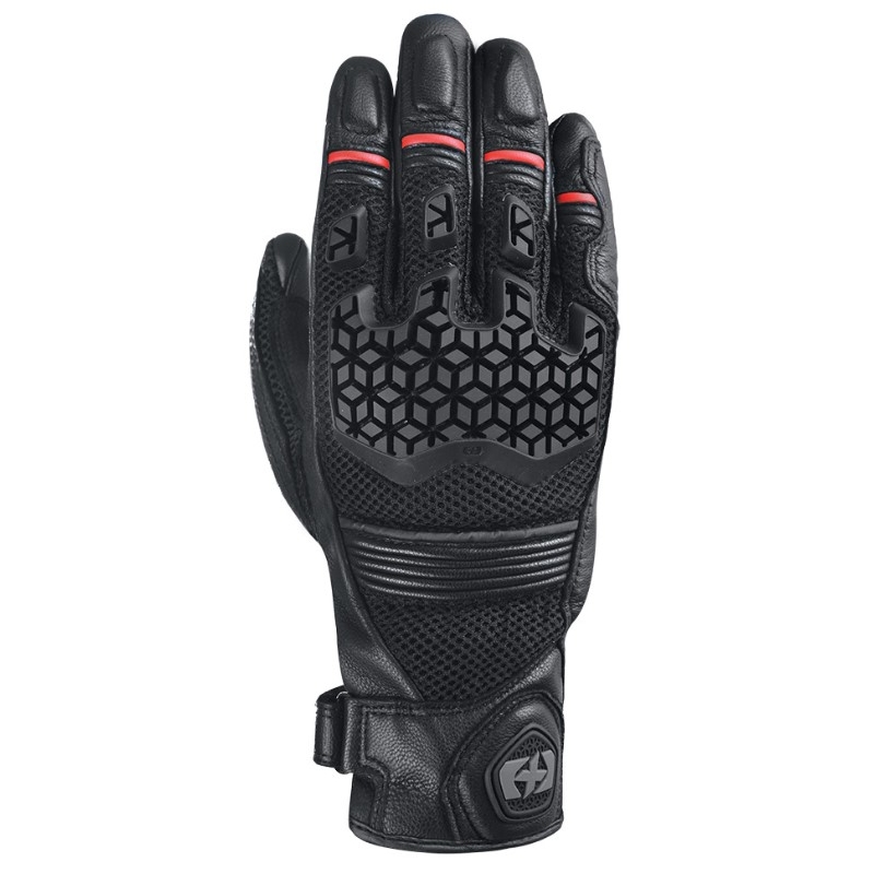 Oxford Rockdale Schwarz Motorradhandschuhe Ausverkauf