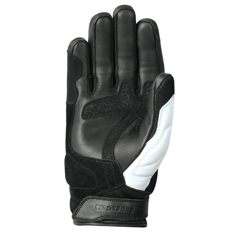 Motorradhandschuhe Oxford RP-6S schwarz-rot-weiß