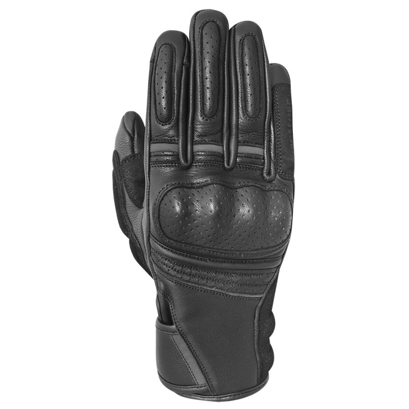 Damen-Motorradhandschuhe Oxford Ontario Schwarz