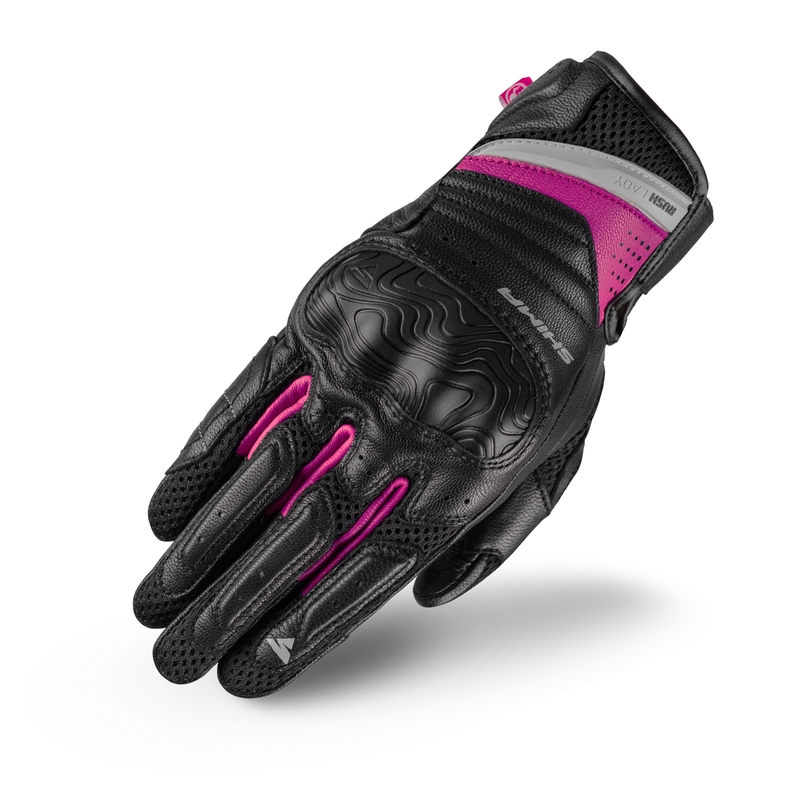 Shima Rush Damen Motorradhandschuhe schwarz-fuchsia