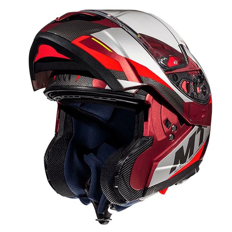MT Atom SV TRANSCEND F5 Motorradhelm rot