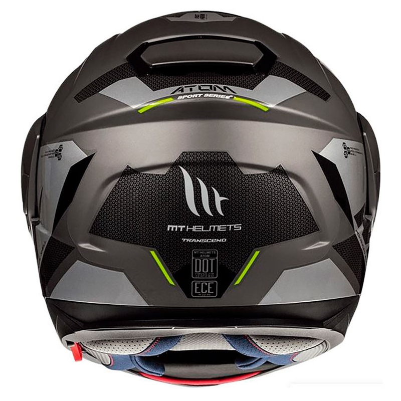 MT Atom SV TRANSCEND E2 Motorradhelm grau Ausverkauf