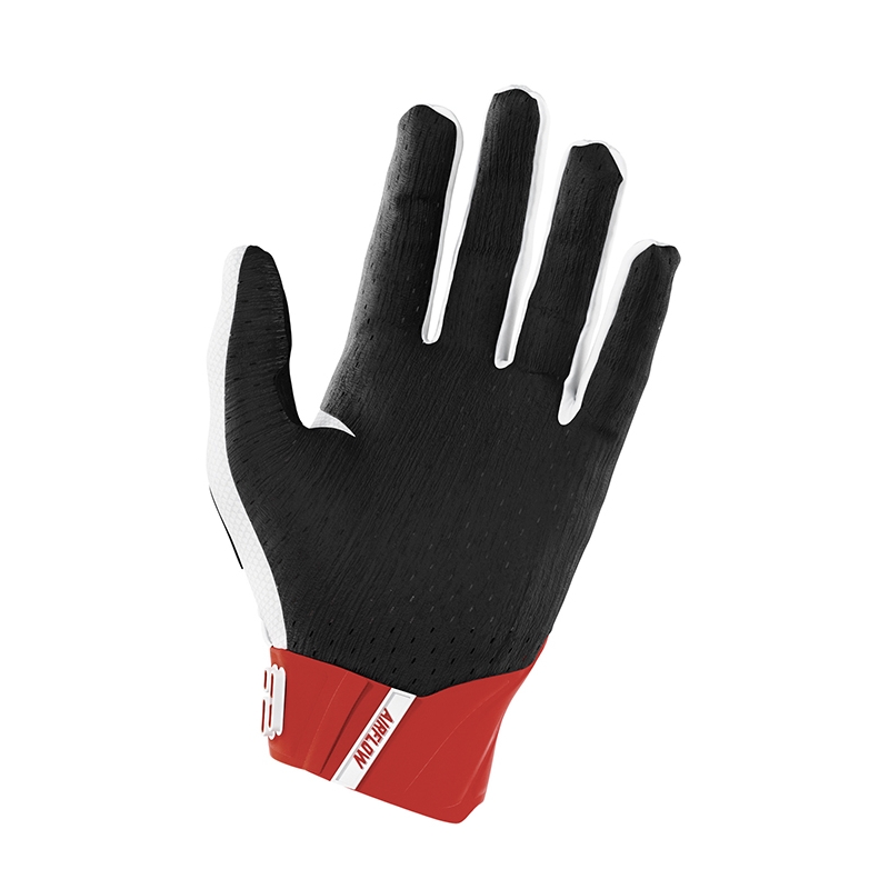 Motocross Handschuhe Shot Aerolite Airflow grau-weiß-rot