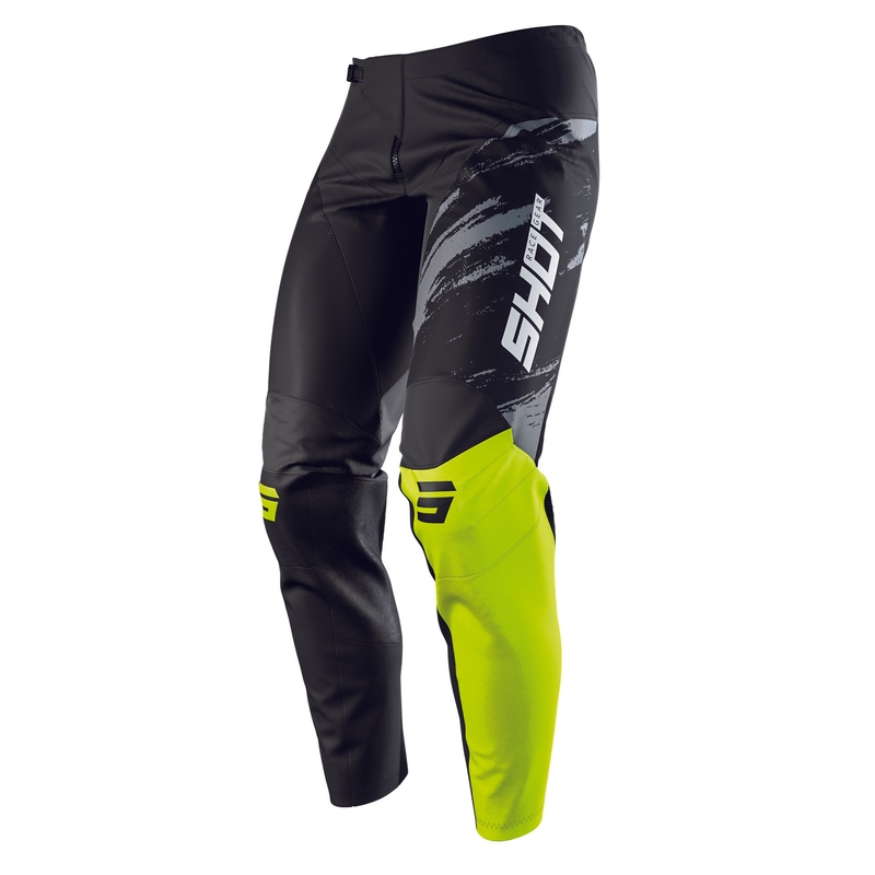 Motocross Hose Shot Contact Draw schwarz-fluo gelb Ausverkauf