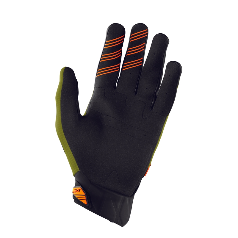 Motocross Handschuhe Shot Devo Storm schwarz-khaki grün Ausverkauf