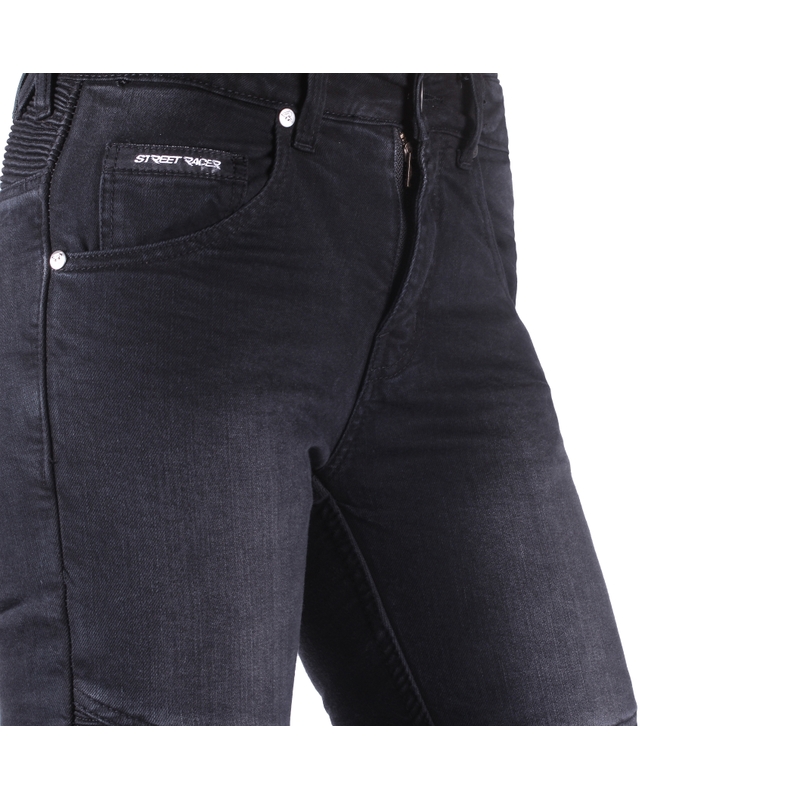 Women's Street Racer Spike II Slim fit CE Jeans schwarz