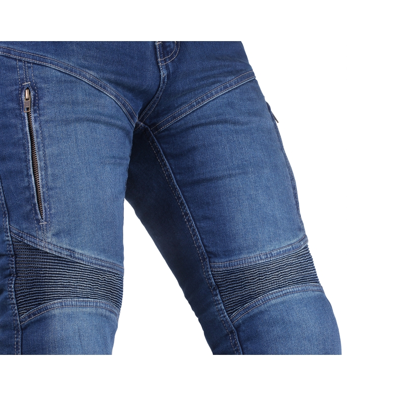 Street Racer Basic II CE Blaue Motorradjeans