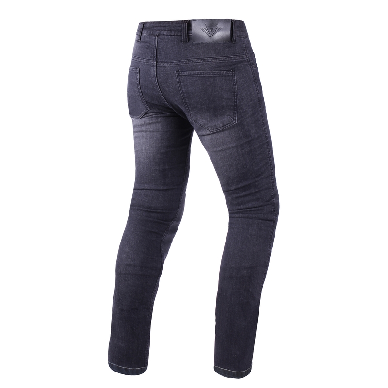 RSA Route CE Schwarz Gekürzte Motorradjeans