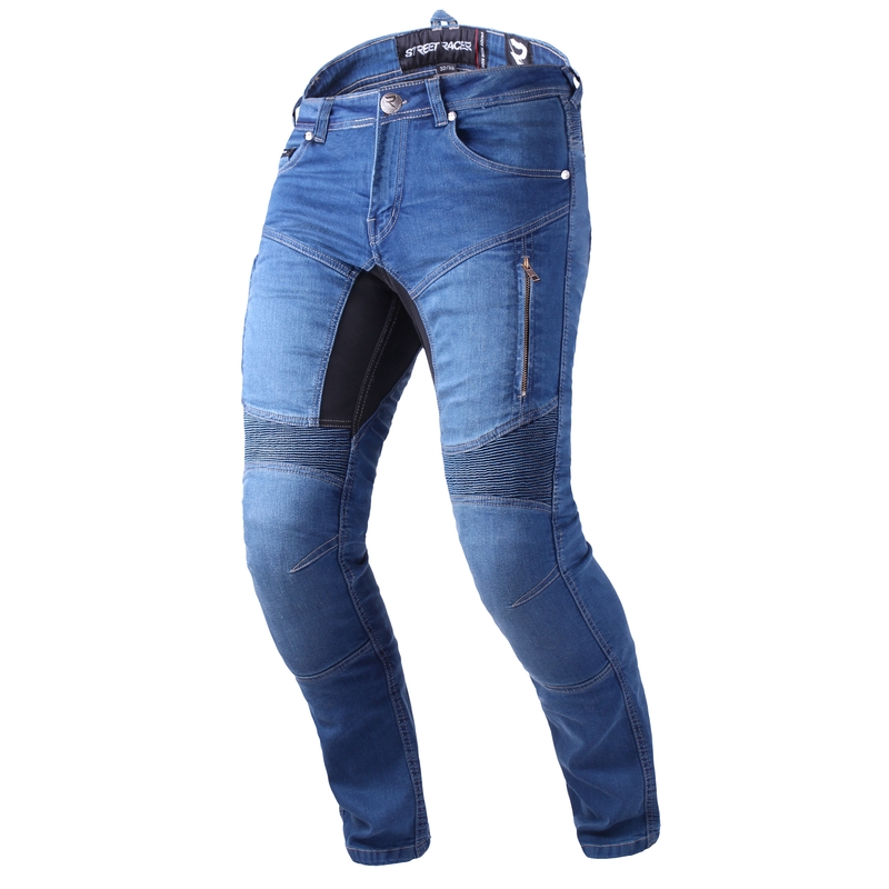 Street Racer Stretch II CE Blaue Motorradjeans