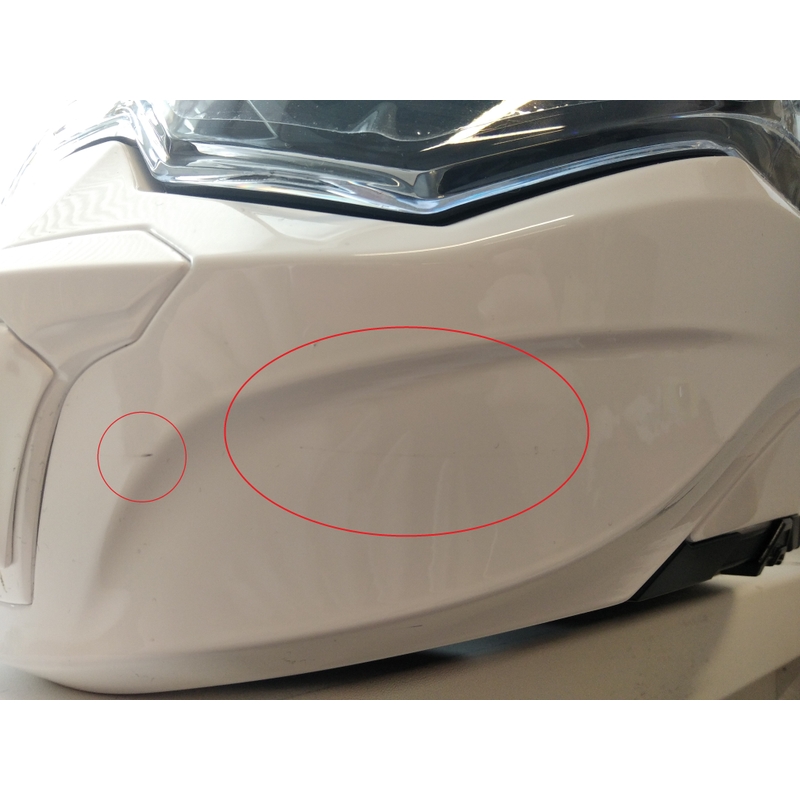 Klapphelm Scorpion EXO-TECH weiß - II. Qualität