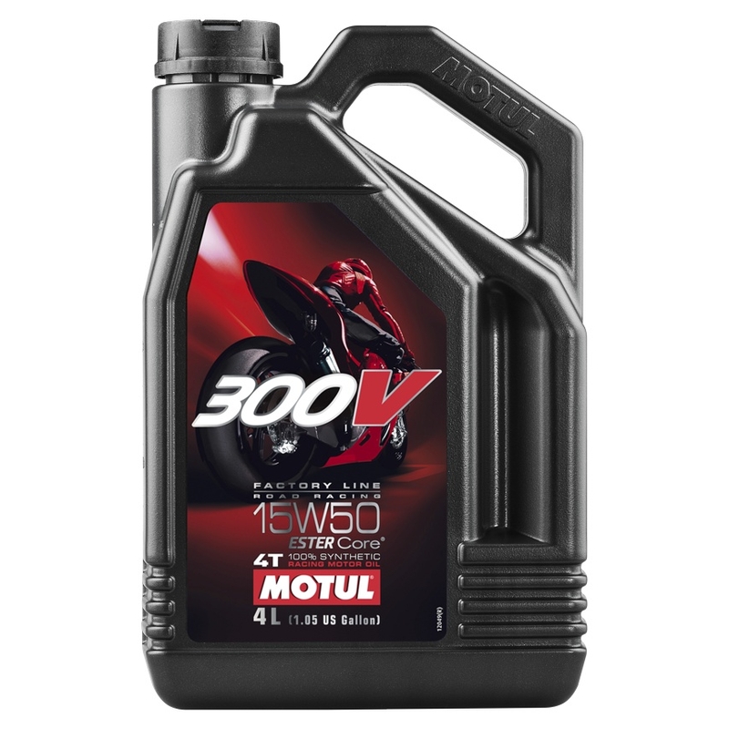 Öl Motul 300V 4T FL Road Racing 15W50 4 l