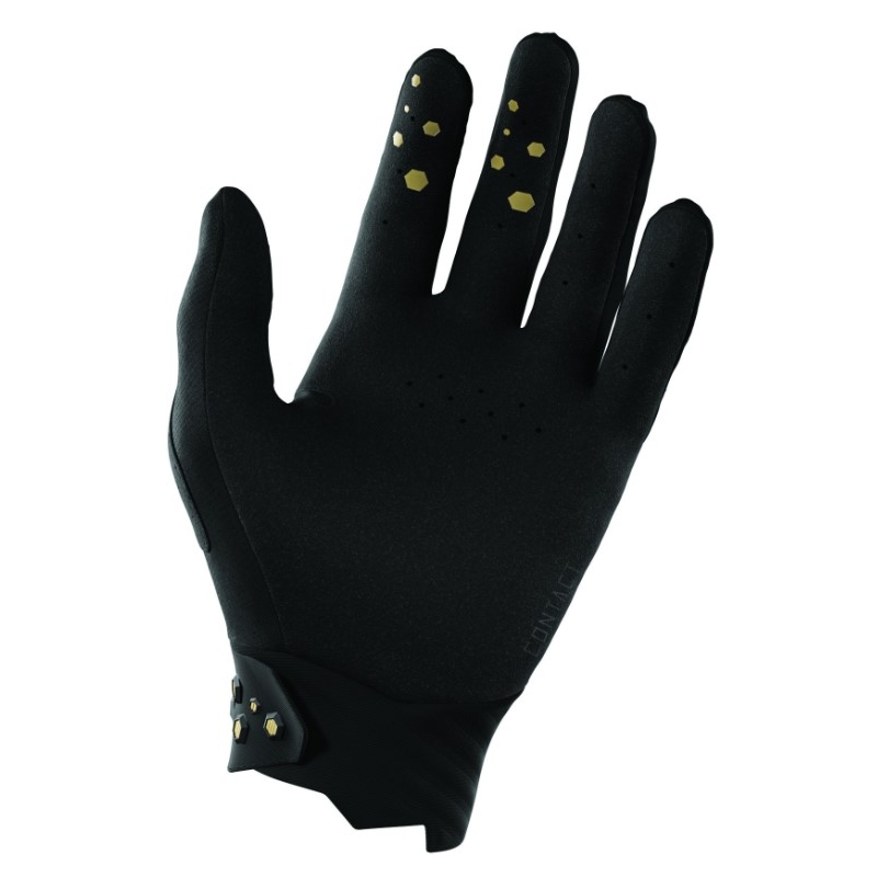 Motocross Handschuhe Shot Contact Draw schwarz-gold Ausverkauf